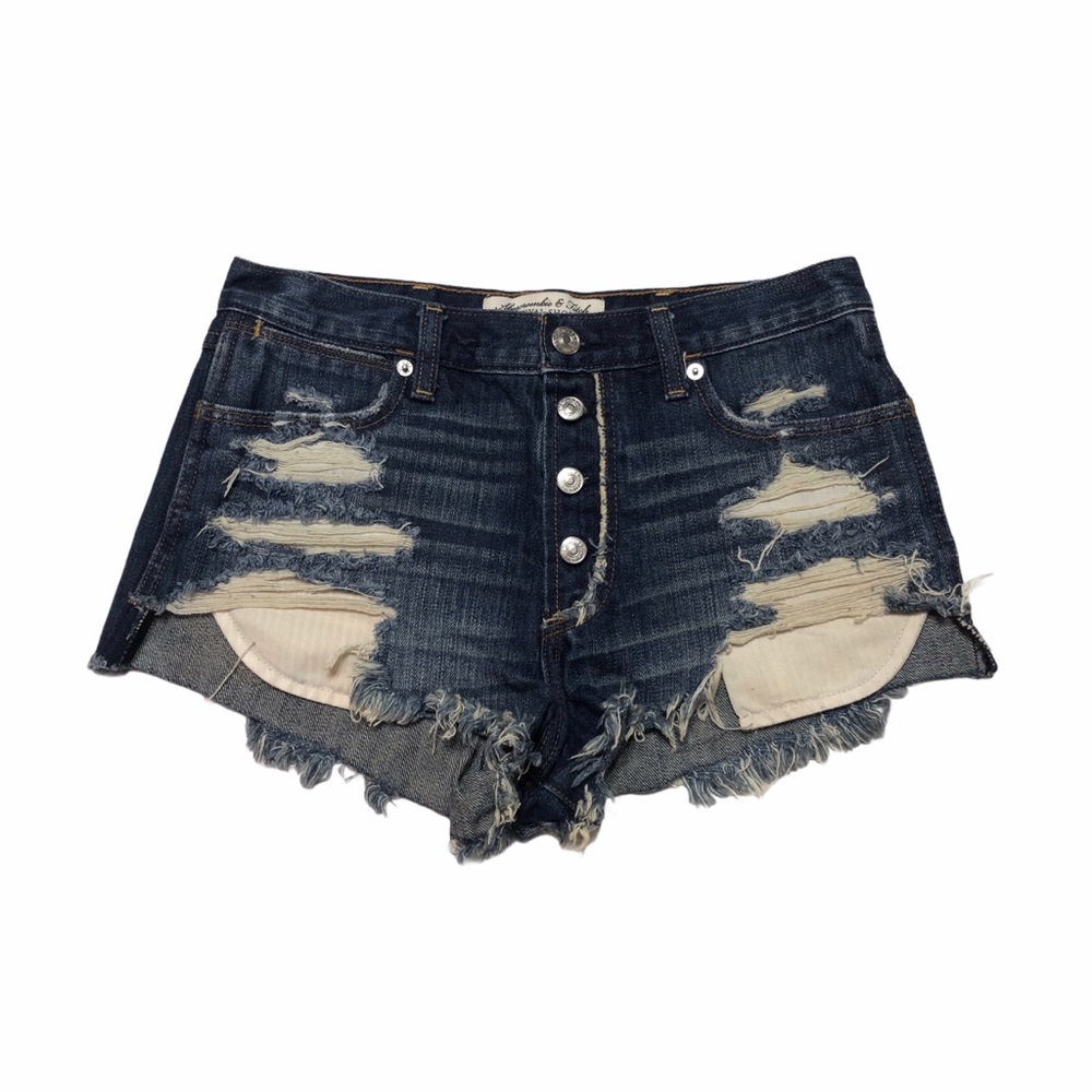 Abercrombie & Fitch High Rise Festival Shorts 0655